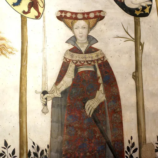Portrait of Beatrice of Savoy, Marchioness of Saluzzo