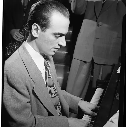 Portrait of Lennie Tristano