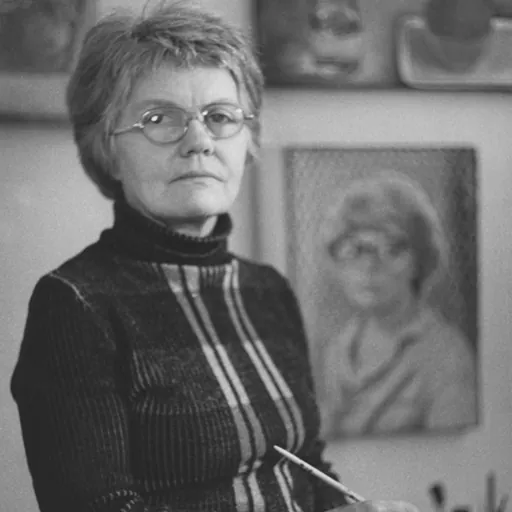 Portrait of Valentina Rusu-Ciobanu
