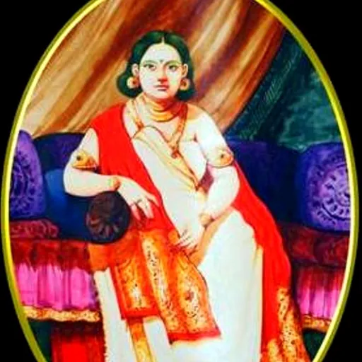 Portrait of Gowri Lakshmi Bayi