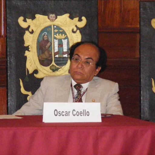 Portrait of Óscar Coello