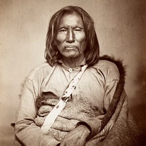 Portrait of Sitting Bear