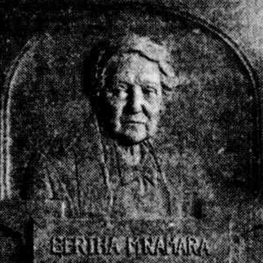 Portrait of Bertha McNamara