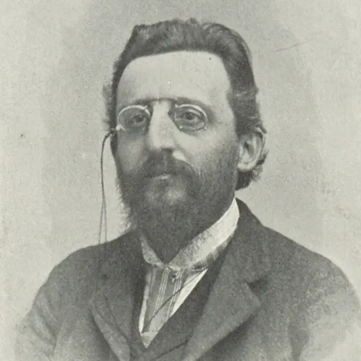 Portrait of Pier Andrea Saccardo