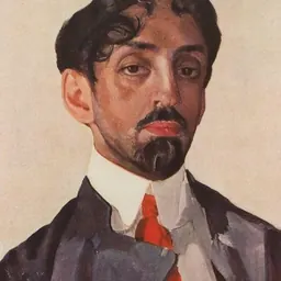 Portrait of Mikhail Kuzmin