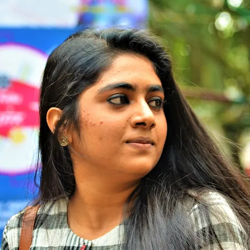 Portrait of Nimisha Sajayan