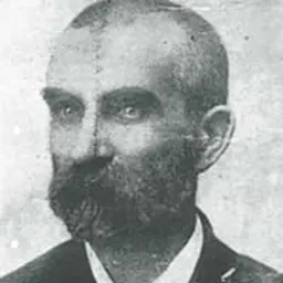 Portrait of George Burns
