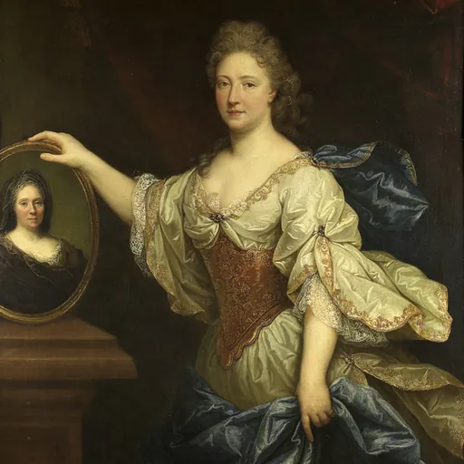 Portrait of Françoise Charlotte d'Aubigné