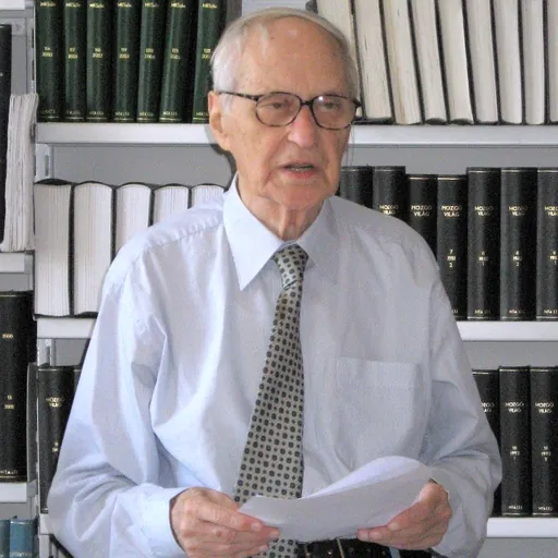Portrait of Béla Köpeczi