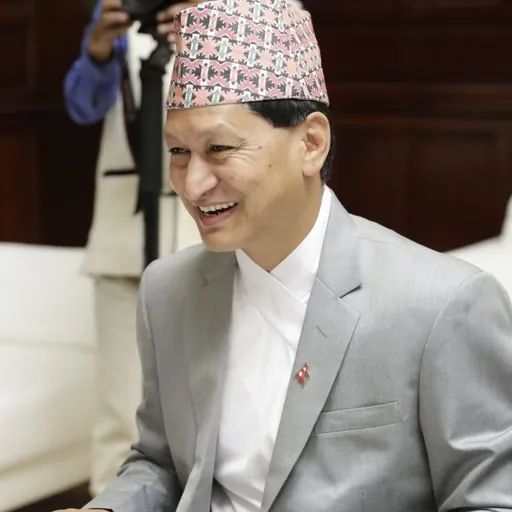 Portrait of Bidya Sundar Shakya