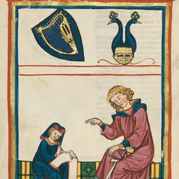 Portrait of Bligger von Steinach