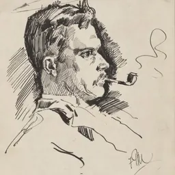 Portrait of Frank Mahony