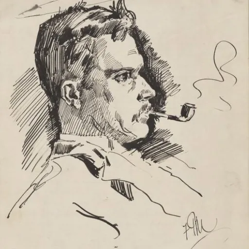 Portrait of Frank Mahony