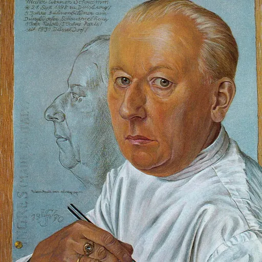 Portrait of Werner Schramm