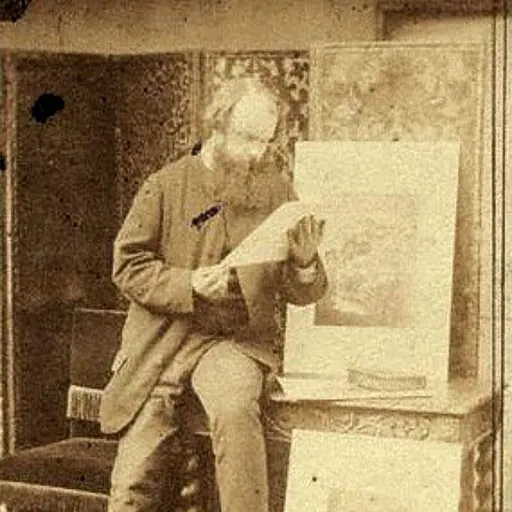 Portrait of Joseph Cundall