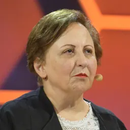 Portrait of Shirin Ebadi