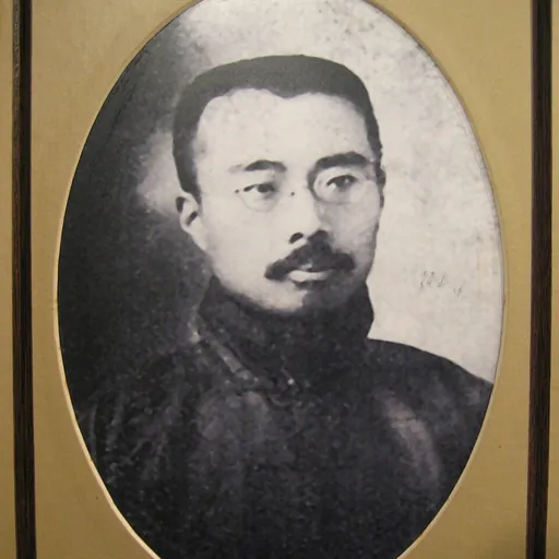 Portrait of Zhou Zuoren