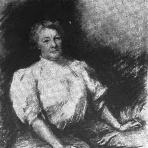 Portrait of Mildred Aldrich
