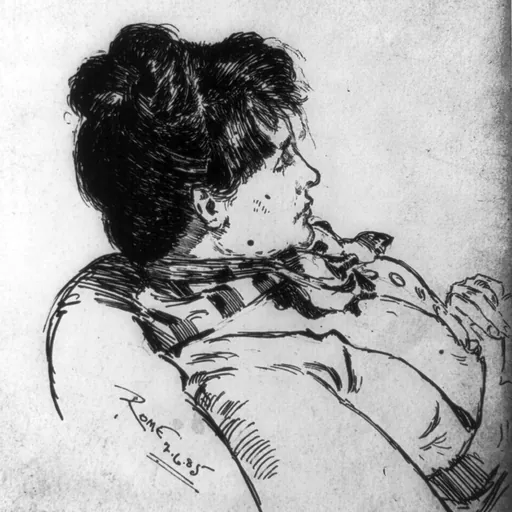 Portrait of Elizabeth Robins Pennell