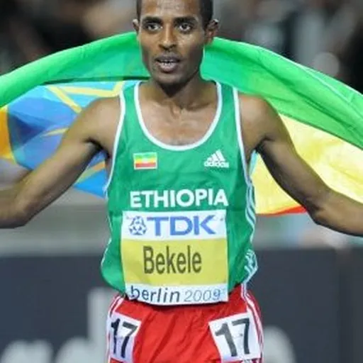 Portrait of Kenenisa Bekele