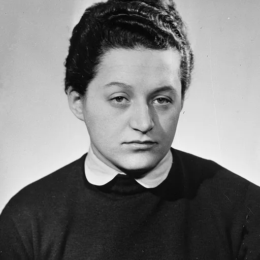 Portrait of Valéria Gyenge