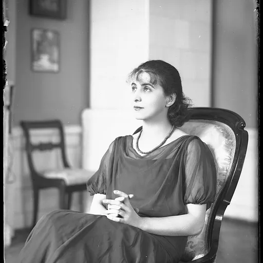 Portrait of Bronisława Wieniawa-Długoszowska