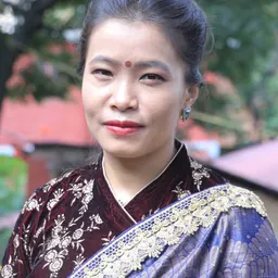 Portrait of Devi Gharti Magar