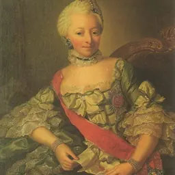 Portrait of Duchess Louise Frederica of Württemberg