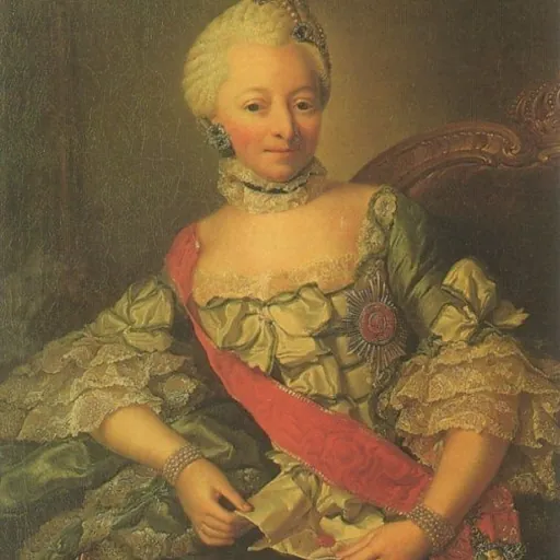 Portrait of Duchess Louise Frederica of Württemberg
