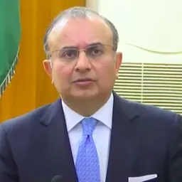 Portrait of Syed Mansoor Ali Shah