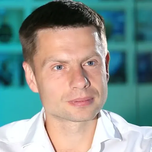 Portrait of Oleksiy Honcharenko
