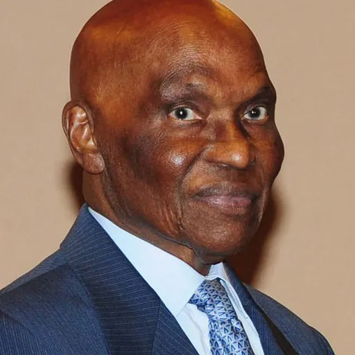 Portrait of Abdoulaye Wade