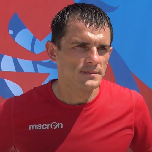 Portrait of Ihar Bryšteĺ