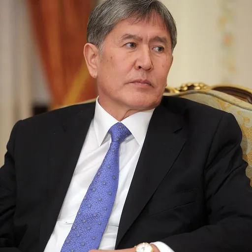 Portrait of Almazbek Atambaev
