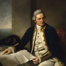 Portrait of James Cook