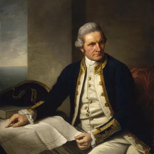 Portrait of James Cook