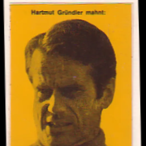 Portrait of Hartmut Gründler