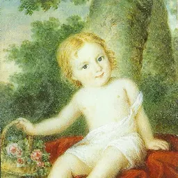 Portrait of Allegra Byron