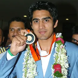 Portrait of Vijender Singh
