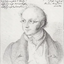Portrait of Abraham Mendelssohn Bartholdy