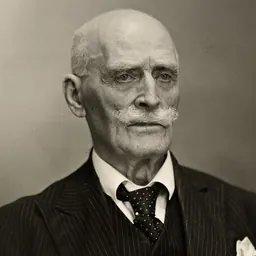 Portrait of Knut Hamsun