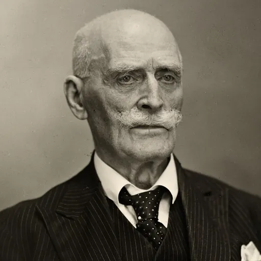 Portrait of Knut Hamsun