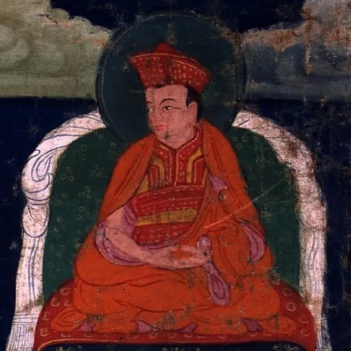 Portrait of Tsangpa Gyare Yeshe Dorje