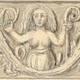 Portrait of Melangell