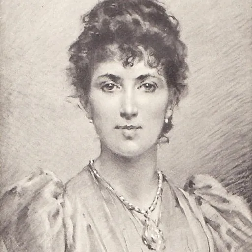 Portrait of Agnes Marshall