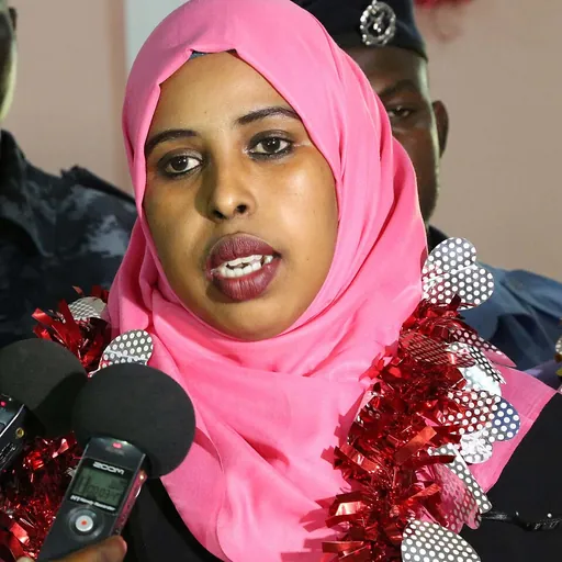 Portrait of Amina Mohamed Abdi