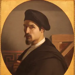 Portrait of Michel Dumas