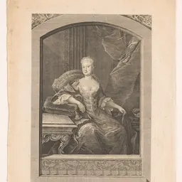 Portrait of Agnes Wilhelmine von Wuthenau