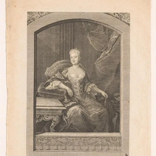 Portrait of Agnes Wilhelmine von Wuthenau