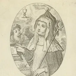 Portrait of Aldegund